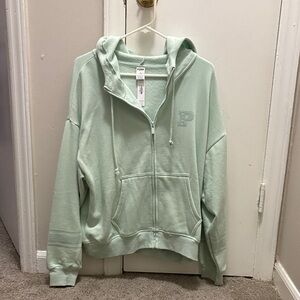 Victoria's Secret Mint Green Utility Jacket